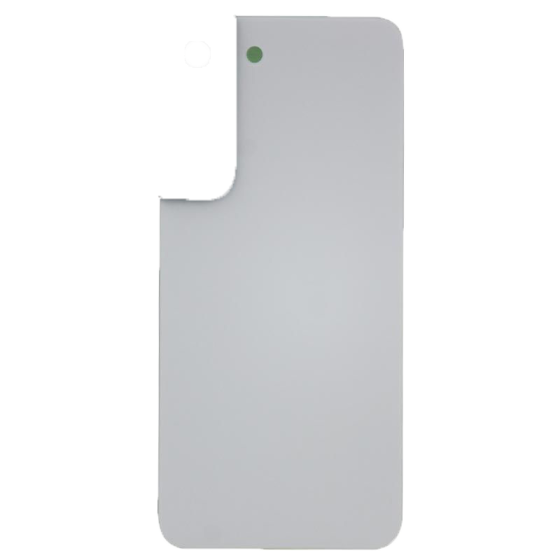 Back Cover with Adhesive No Logo for use with Galaxy S22 5G (Phantom White)