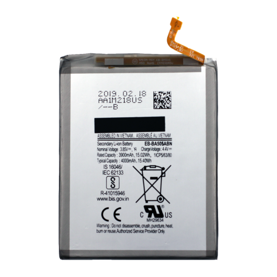 Battery for use with Galaxy A50