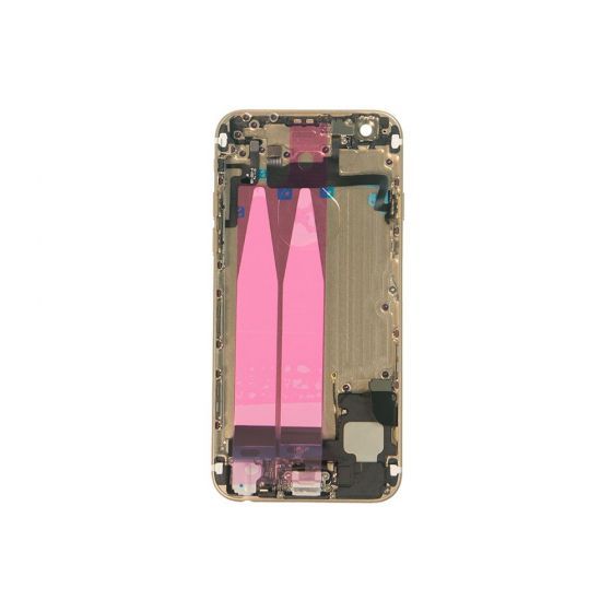 Back Housing for use with iPhone 6 (4.7"), With Small Parts, Gold