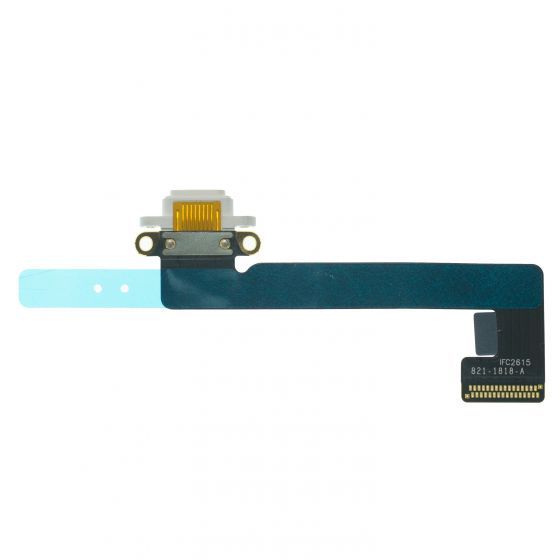  Charging Port Flex Cable for use with iPad Mini 3, White
