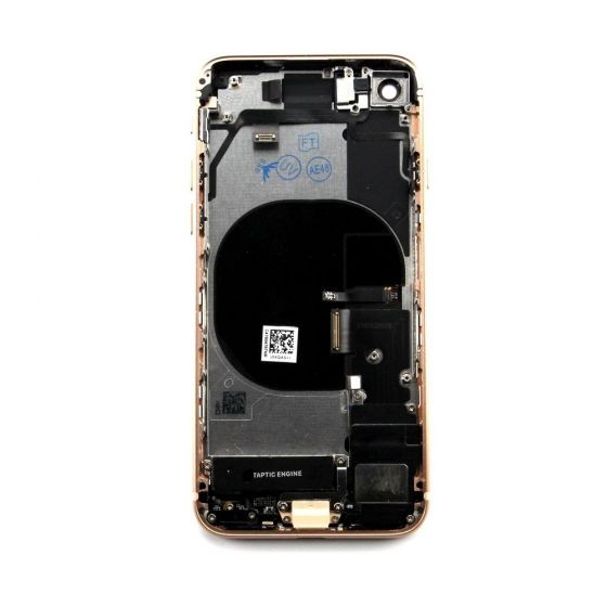 Frame w/small parts for iPhone 8/ iPhone SE(2020) Gold(no logo)