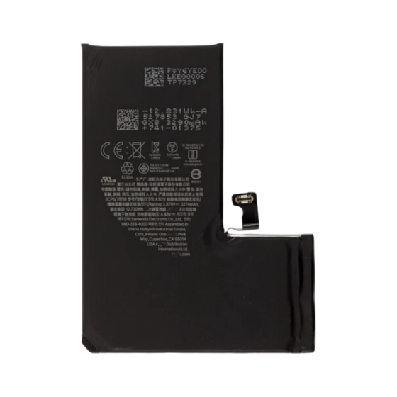 Premium Battery for use with iPhone 15 Pro