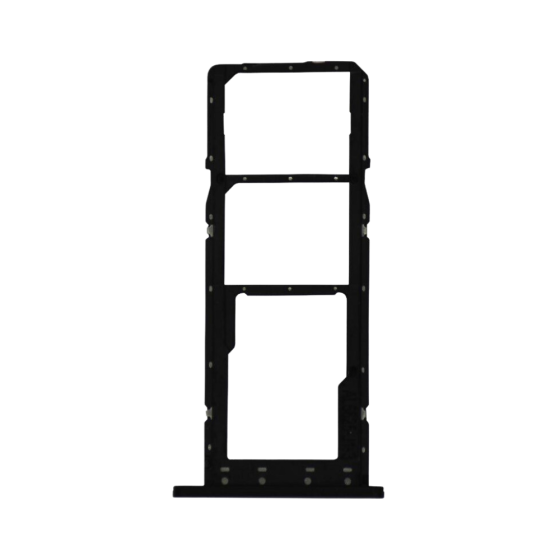 Dual Sim Card Tray for use with Galaxy A03S (Black)