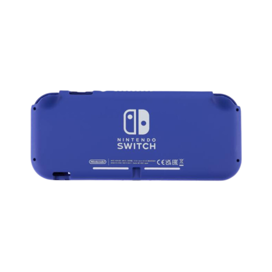 Blue Back Plate with Mid Frame for use for use with Nintendo Switch Lite