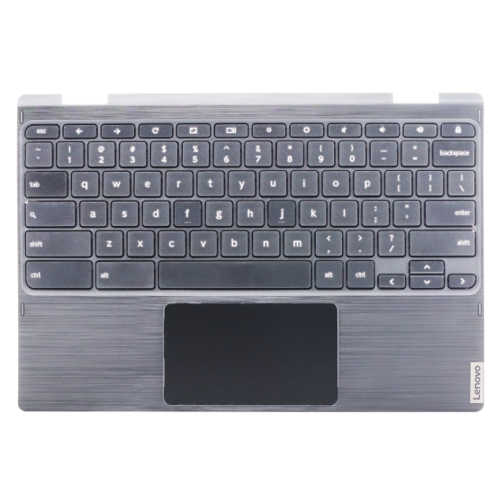 Keyboard/Palmrest/Touchpad for use with Lenovo 11 300e Gen 2 (81QC) Chromebook, Part Number: 5CB0T95165
