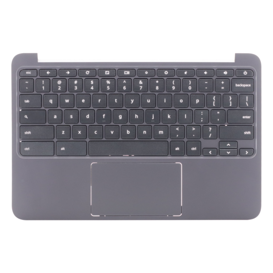 Keyboard/Palmrest/Touchpad for use with HP 11 G5 EE Chromebook, Part Number: 917442-001