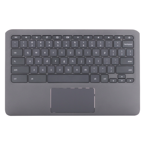 Keyboard/Palmrest/Touchpad for HP11 G6 EE Chromebook, Part Number: L14921-001