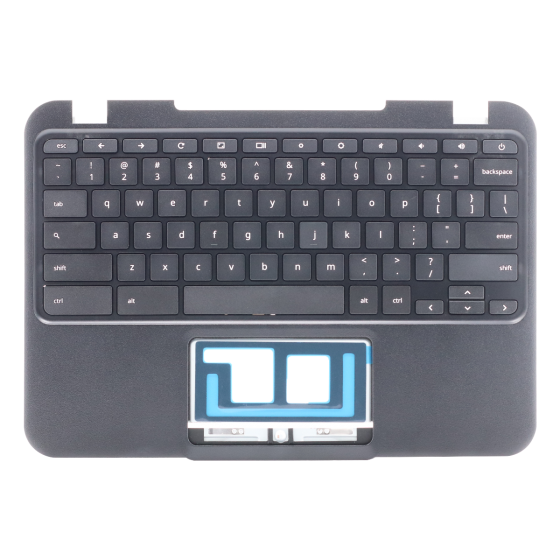 Keyboard/Palmrest (No Touchpad) for use with Lenovo N22 Chromebook, Part Number:5CB0L02103