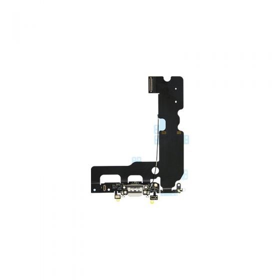 Charging Dock/Headphone Jack Flex Cable for use with iPhone 7 Plus (White)