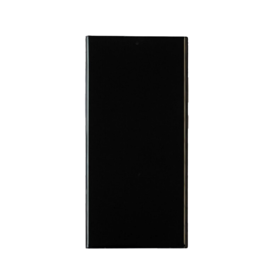 OLED Digitizer Screen Assembly with Frame for use with Galaxy S23 Ultra (Phantom Black)
