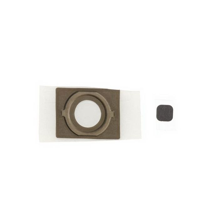 Home Button Rubber Gasket Only for use with iPhone 4S w/ Adhesive (Black)