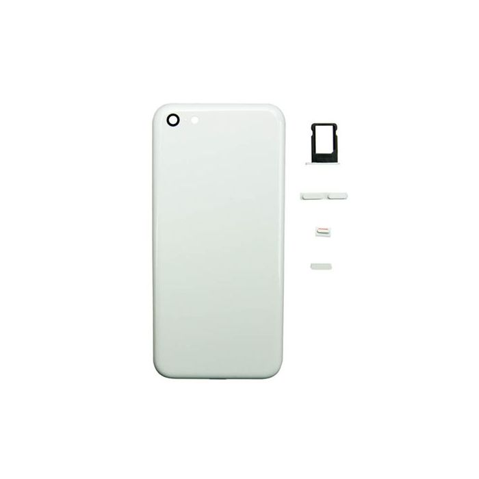 Back Cover for use with iPhone 5c (White) (No Logo)