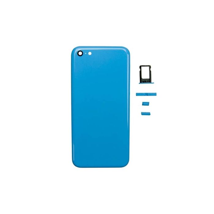 Back Cover for use with iPhone 5c (Light Blue) (No Logo)