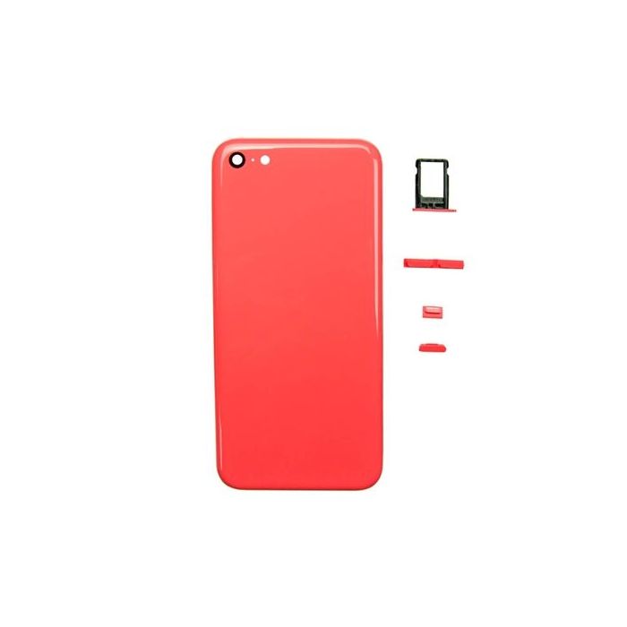 Back Cover for use with iPhone 5c (Pink) (No Logo)