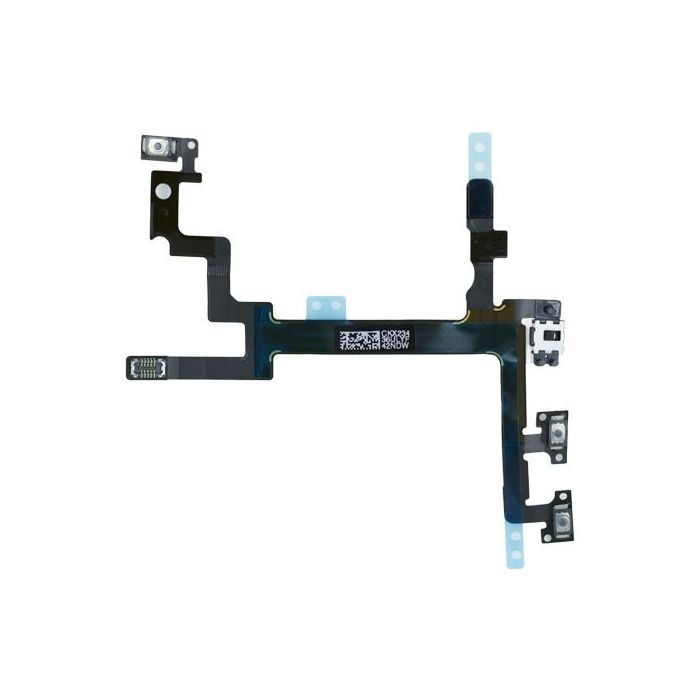 Power & Volume Control Flex Cable for use with iPhone 5