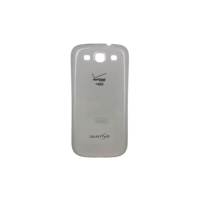 Battery Cover for use with Samsung Galaxy S III (S3) White Verizon i535