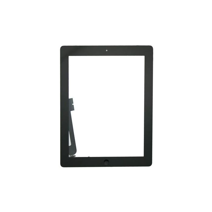 iBic Glass and Digitizer Full Assembly with Home Button Flex Cable Installed