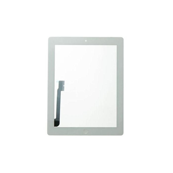 iBic Glass and Digitizer Full Assembly with Home Button Flex Cable Installed
