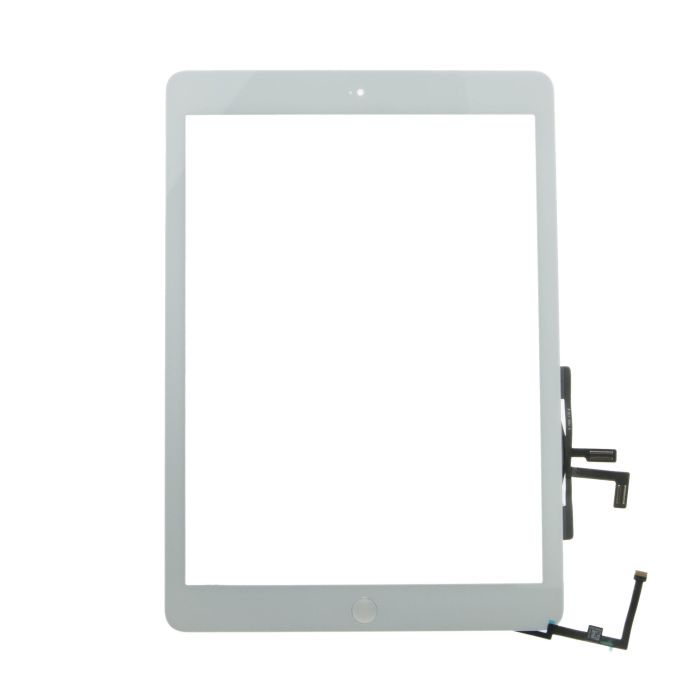 Glass and Digitizer Full Assembly with Home Button Flex Cable Installed