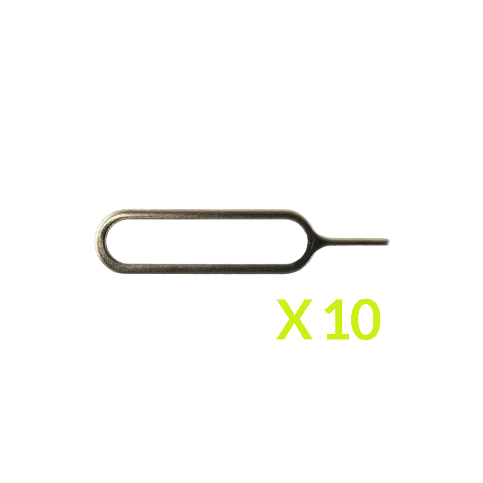 10 sim card tray openers for devices. 