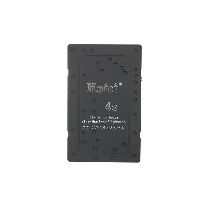 3D Screw Holder with Screw Locations for use with iPhone 4S