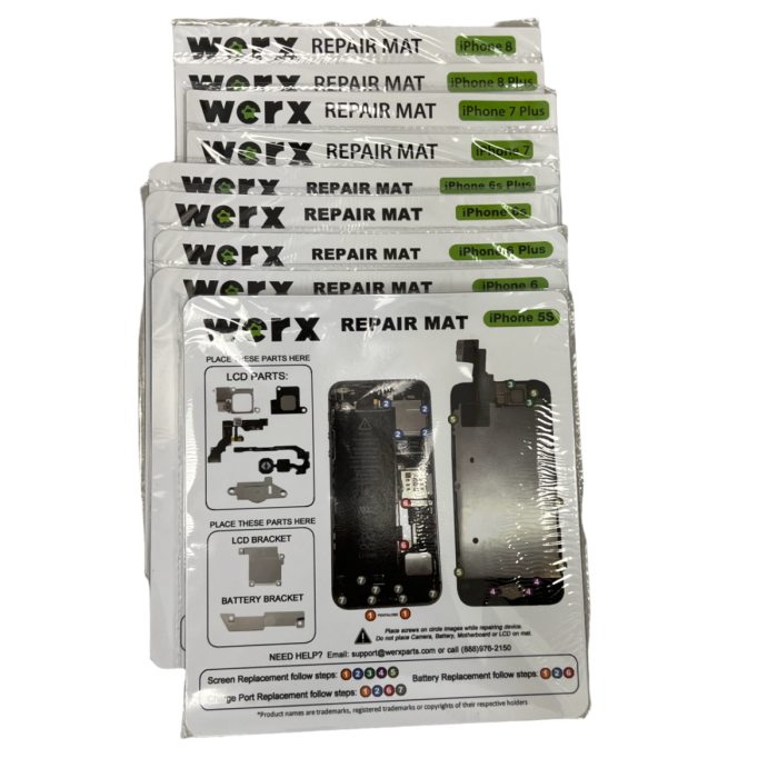 Magnetic Mat Set for iPhone Repair (i5S