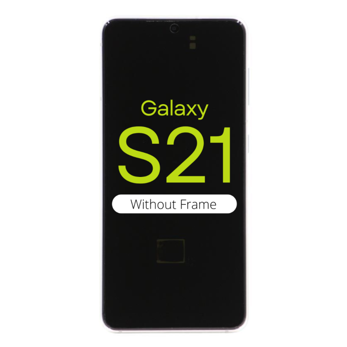 OLED Digitizer Screen Assembly without Frame for use with Galaxy S21 5G