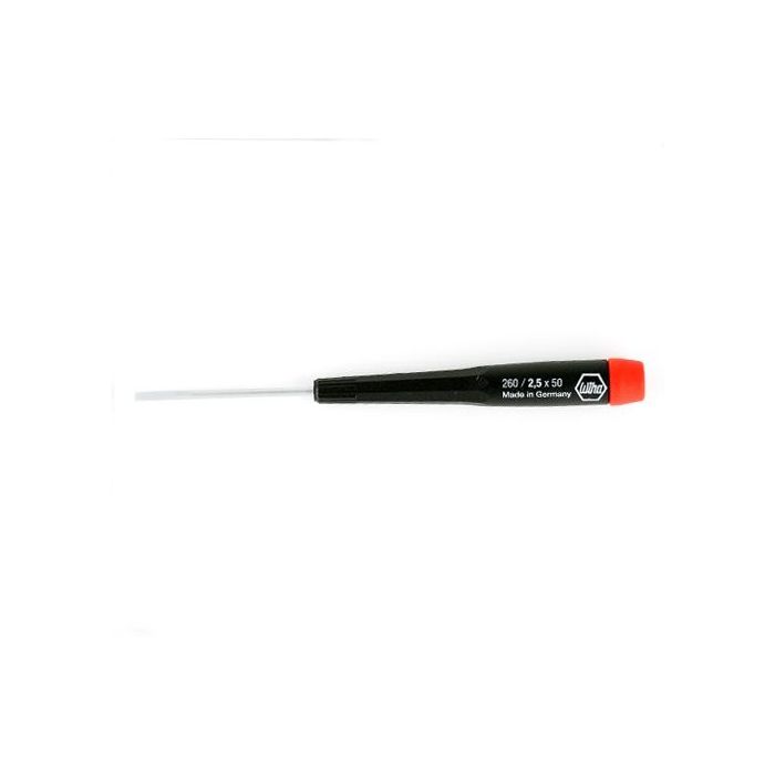 Wiha 26025 2.5mm (3/32) Precision Slotted Screwdriver