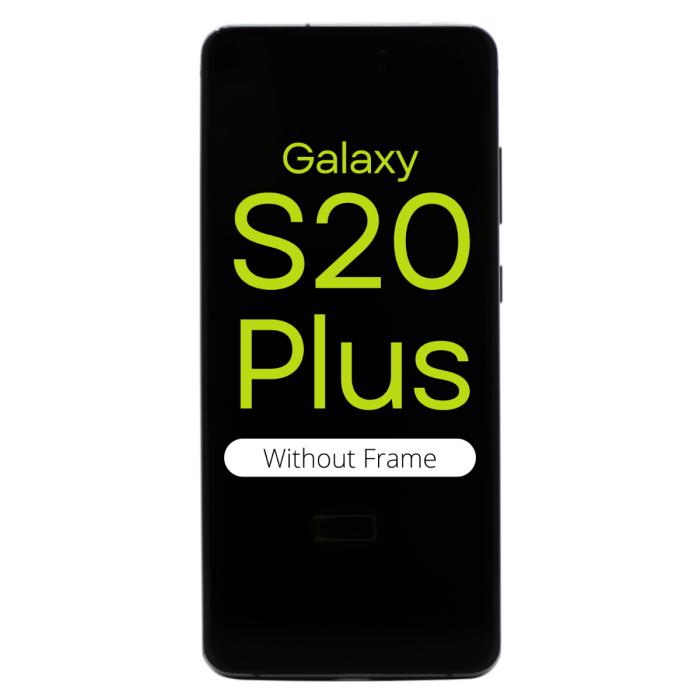 OLED Digitizer Screen assembly (without frame) for use for use with Samsung Galaxy S20 Plus/S20 Plus 5G (G985 All Carriers)