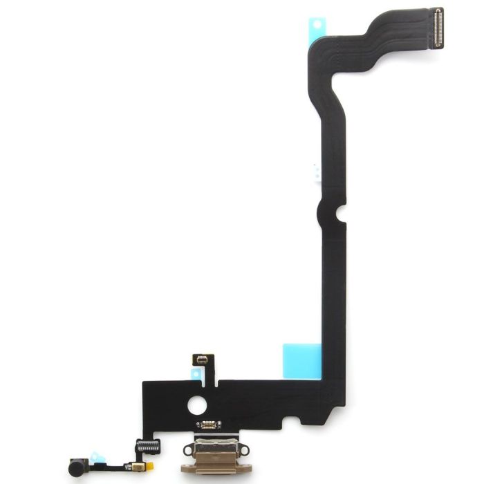Dock charge flex for use with iPhone XS Max (Gold)