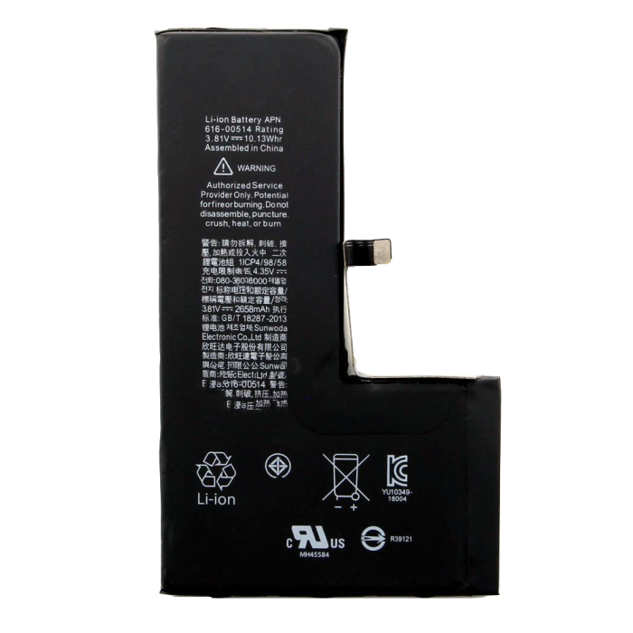 Battery for use with iPhone XS