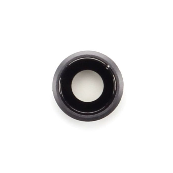 Back Camera Ring with Lens for use with iPhone 8 (Black)