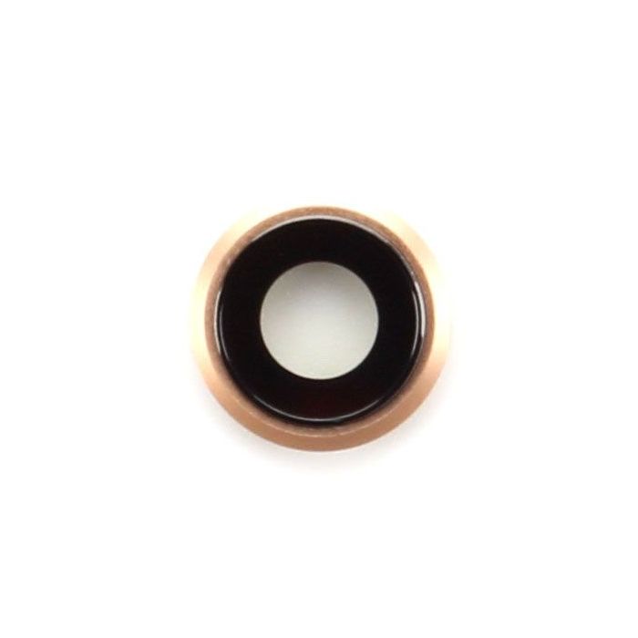 Back Camera Ring with Lens for use with iPhone 8 (Gold) Back Camera Ring with Lens for use with iPhone 8 (Gold)