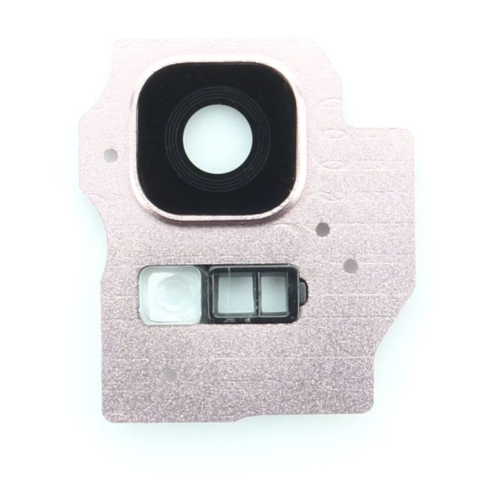 Back camera bezel w/ lens for use with Samsung Galaxy S8+ (Pink)