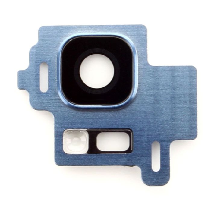 Back camera bezel with lens for use with Samsung Galaxy S8(Blue)