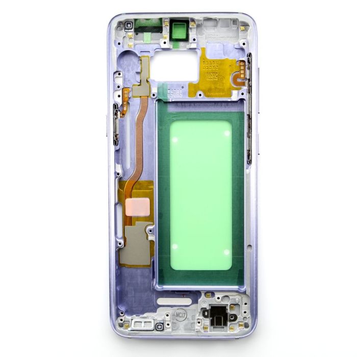 Middle frame for use with Samsung Galaxy S8 (Purple) Middle frame for use with Samsung Galaxy S8 (Purple)
