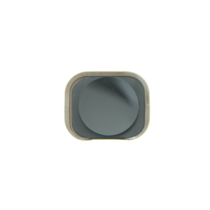 Black Home Button  with Gasket for use with iPhone 5C
