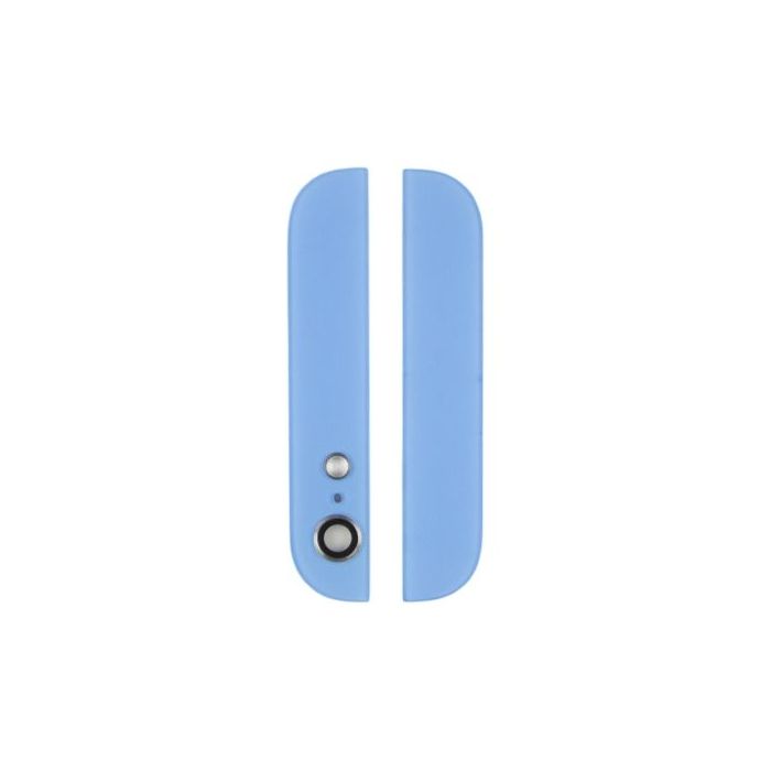 Light Blue Glass Inserts for use with iPhone 5 Back Housing