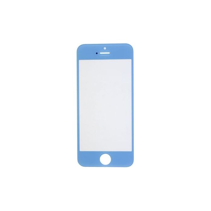 Light Blue Replacement Glass for use with iPhone 5