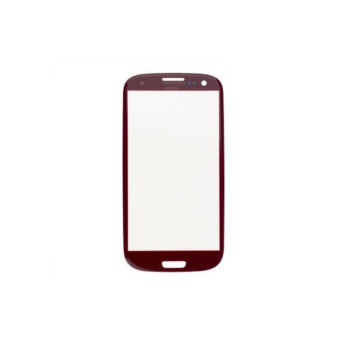 Glass only for use with Samsung Galaxy S III Garnet Red Glass only for use with Samsung Galaxy S III Garnet Red