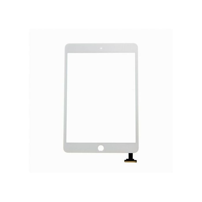 Glass and Digitizer Touch Panel Assembly for use with White iPad Mini 3 Only