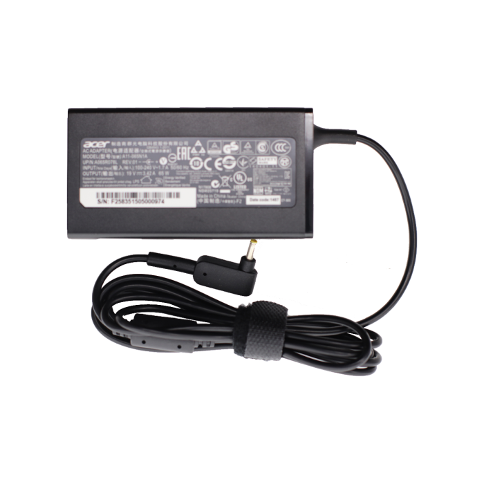 AC adapter for the Acer Chromebook UL. 