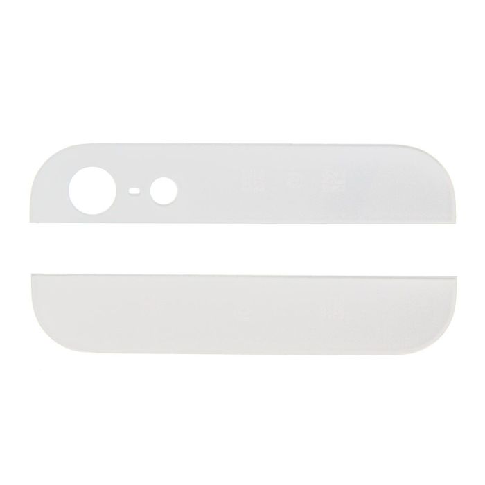 White Glass Inserts for use with iPhone 5 Back Housing