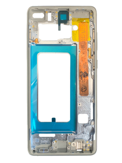 Mid Frame Housing for use with Samsung S10 Plus (Prism Blue)
