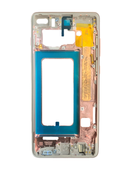 Mid Frame Housing for use with Samsung S10 Plus (Flamingo Pink)