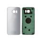 Back Glass Cover for use with Samsung Galaxy S7 Edge (Silver Titanium)