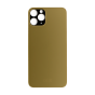 Back Glass (larger camera opening) for iPhone 11 Pro (Gold) (No Logo)