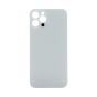 Back Glass for use with iPhone 12 Pro (White) (No Logo)