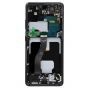 Platinum OLED Screen for use with Samsung Galaxy S21 Ultra with frame (Phantom Black)