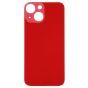 Back Glass (larger camera opening) for use with iPhone 13 mini - Red
